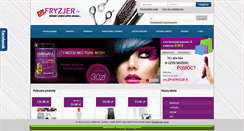 Desktop Screenshot of ofryzjer.pl